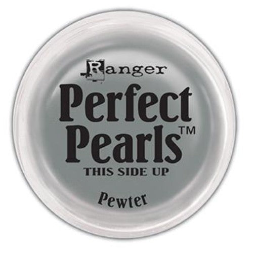 Ranger Perfect Pearls Pigment Powder .25oz - Pewter