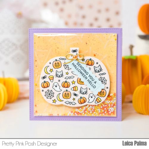 Pretty Pink Posh - Sentiment Strips - Hallween Stamps