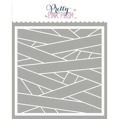 Pretty Pink Posh - Mummy Wrap Stencil