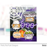 Pretty Pink Posh - Halloween Signs Stamp Set