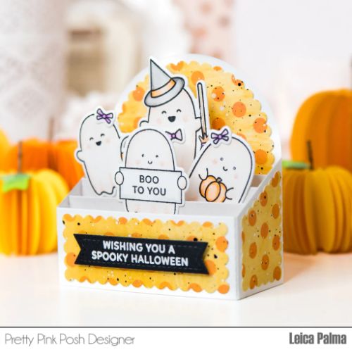 Pretty Pink Posh - Halloween Signs Stamp Set