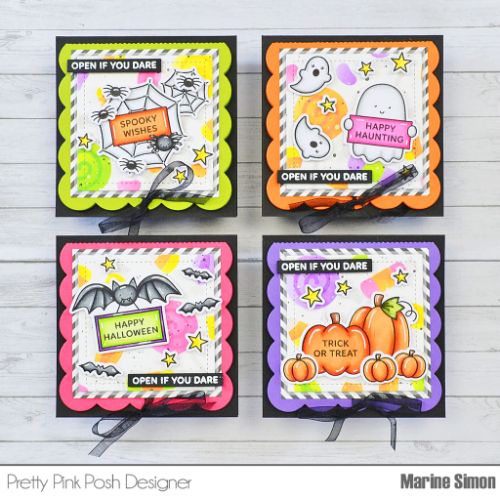 Pretty Pink Posh - Halloween Signs Stamp Set