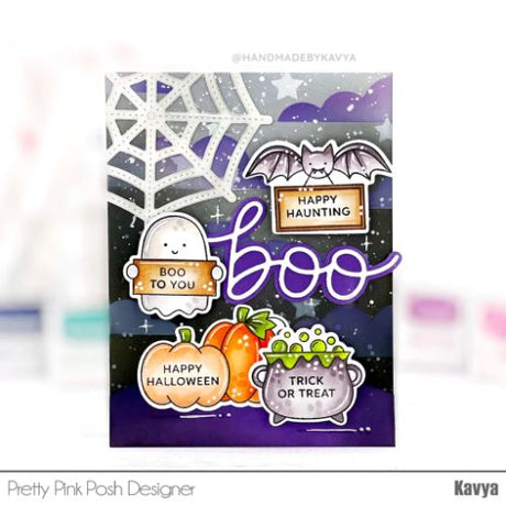 Pretty Pink Posh - Halloween Signs Coordinating Die Set