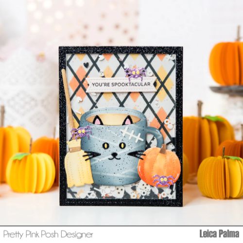 Pretty Pink Posh - Halloween Mug Additions (use w/Winter Mug Die)