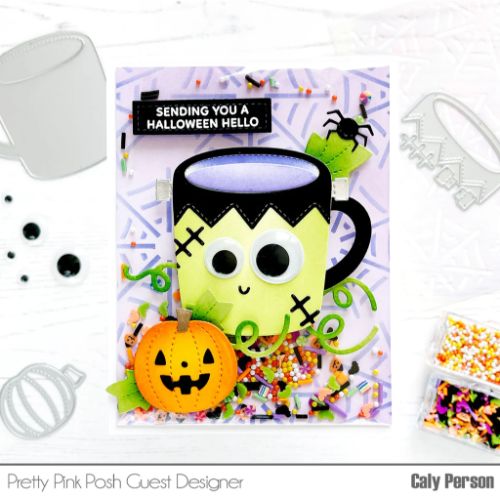 Pretty Pink Posh - Halloween Mug Additions (use w/Winter Mug Die)