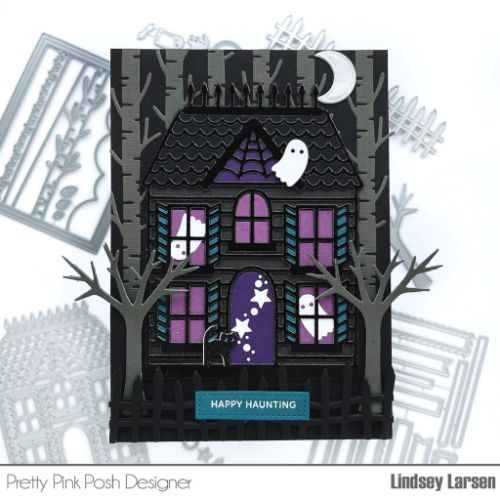 Pretty Pink Posh - Halloween House Die