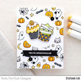 Pretty Pink Posh - Halloween Cupcakes Stamp Set