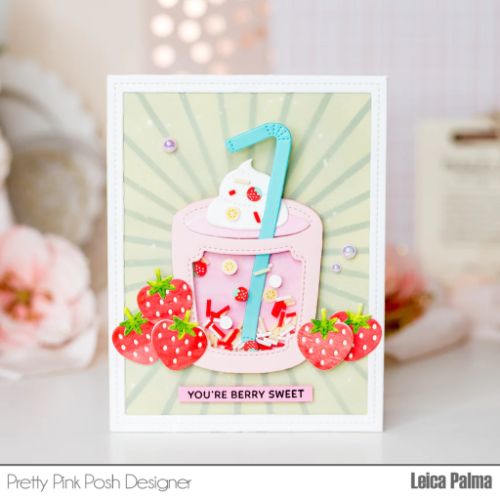 Pretty Pink Posh - Fruit Mug Additions (use w/Winter Mug)