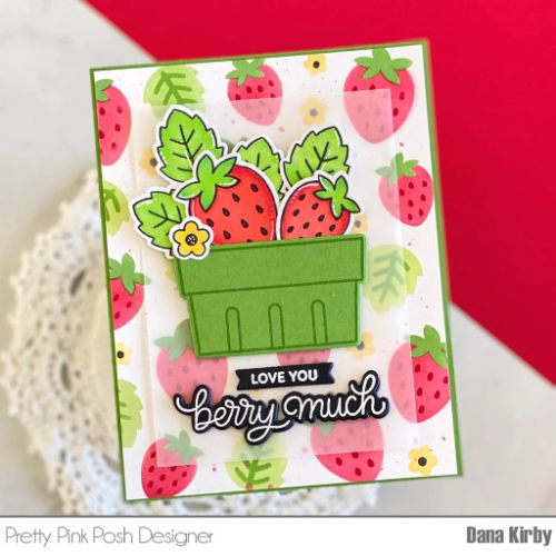 Pretty Pink Posh - Fresh Berries Stamp Set