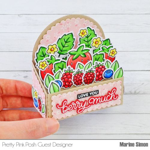 Pretty Pink Posh - Fresh Berries Stamp Set