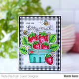 Pretty Pink Posh - Fresh Berries Coordinating Die Set