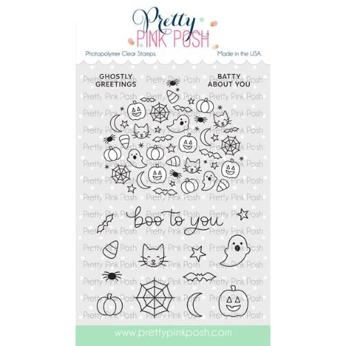 Pretty Pink Posh - Boo To You Stamp Set