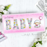 Pretty Pink Posh - Baby stamp set