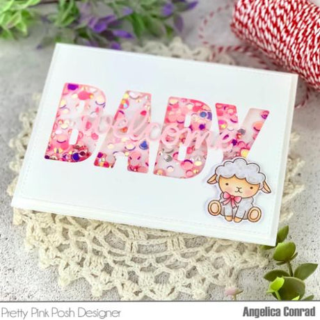 Pretty Pink Posh - Baby stamp set