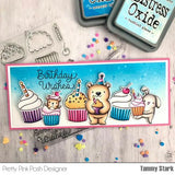 Pretty Pink Posh - Birthday Cupcakes stamp set