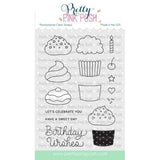 Pretty Pink Posh - Birthday Cupcakes stamp set