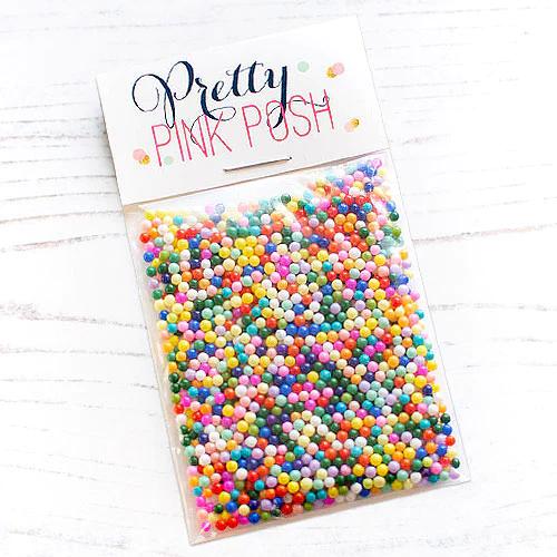 Pretty Pink Posh - Birthday Party Shaker Beads