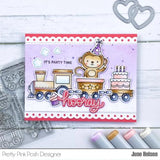 Pretty Pink Posh - Birthday Train coordinating dies