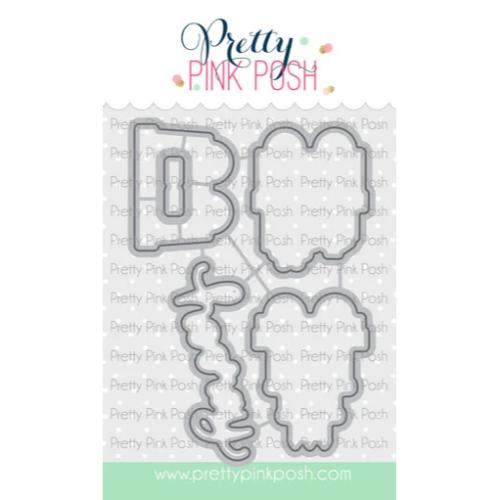 Pretty Pink Posh - Birthday Train coordinating dies