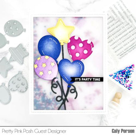 Pretty Pink Posh - Party Balloons Die