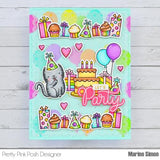 Pretty Pink Posh - Party Time coordinating dies