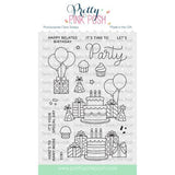 Pretty Pink Posh - Party Time stamp set