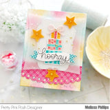 Pretty Pink Posh - Patterned Presents coordinating dies