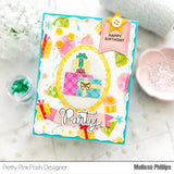 Pretty Pink Posh - Patterned Presents stamp set