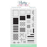 Pretty Pink Posh - Patterned Presents stamp set