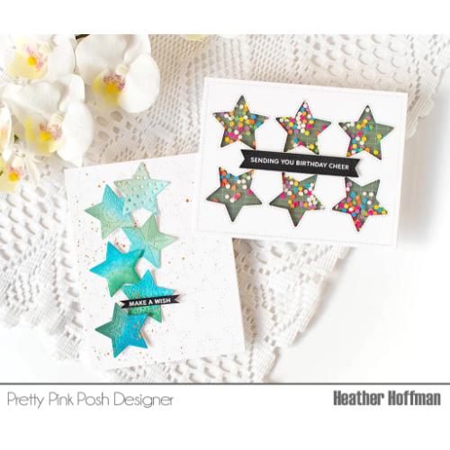 Pretty Pink Posh - Star Cover Plate Die