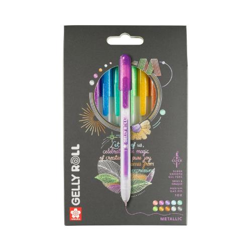 Sakura - Gelly Roll Retractable Metallic Set 10pcs