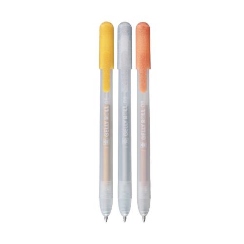 Sakura - Gelly Roll Retractable Metallic Set Silver Gold Copper 3pcs