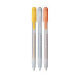 Sakura - Gelly Roll Retractable Metallic Set Silver Gold Copper 3pcs