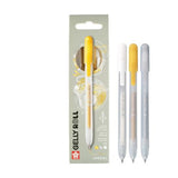 Sakura - Gelly Roll Retractable Special Mix Set Silver Gold White 3pcs