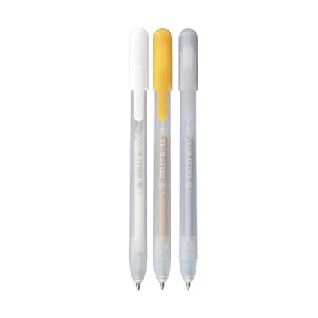 Sakura - Gelly Roll Retractable Special Mix Set Silver Gold White 3pcs