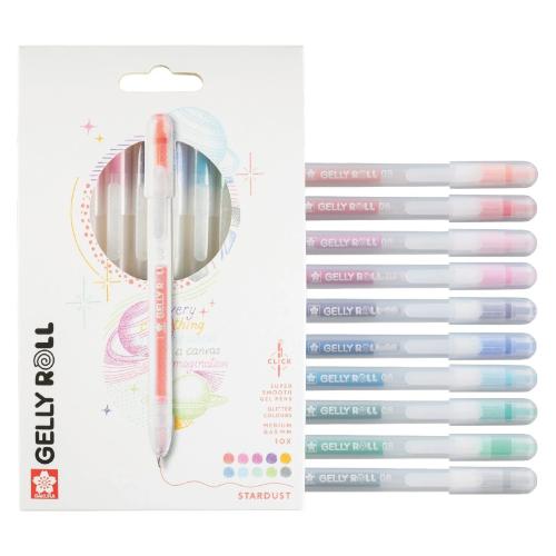 Sakura - Gelly Roll Retractable Stardust Set 10pcs