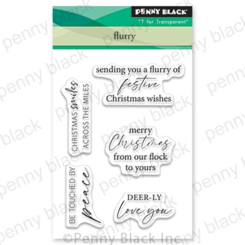 Penny Black - Flurry ( 3 X 4)