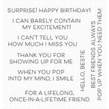 MFT - Pop-Up Phrases Stamp Set