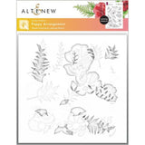 Altenew - Poppy Arrangement Stencil Set (4 in 1)