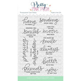 Pretty Pink Posh - Encouraging Greetings Stamp Set