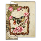 Creatief Art Vintage Birds 02 Card Kit (RE2530-0099)
