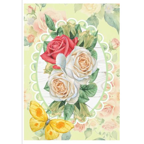 Creatief Art Flower Fantasy 01 Card Kit (RE2530-0159)