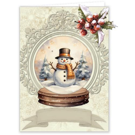 Creatief Art Frosted Snowglobes Card Kit (RE2530-0188)