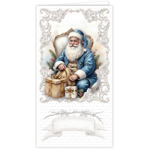 Creatief Art Vintage Santa Claus Card Kit (RE2530-0189)