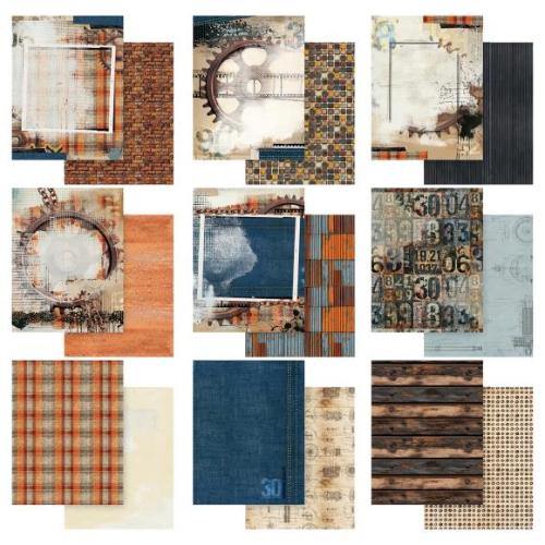 49 And Market Collection Pack 6"X8" Rust & Revs 2.0
