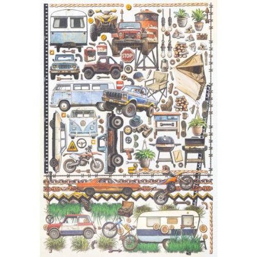 49 And Market Laser Cut Outs Elements, Rust & Revs 2.0 - Postage as per Actual