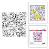 Spellbinders - Stampendous Floral Garden Cling Rubber Stamp Set