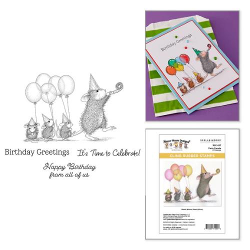 Spellbinders - House-Mouse Party Parade