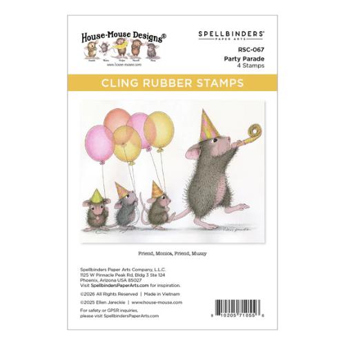 Spellbinders - House-Mouse Party Parade