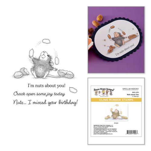Spellbinders - House-Mouse Nuts about You